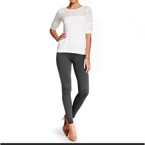 David Lerner Moto Detail Leggings - Picture 2 of 9